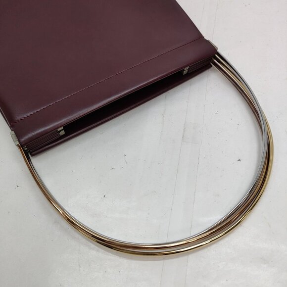 Cartier Hand Bag Bordeaux Leather mon-270-091125 - Picture 5 of 16